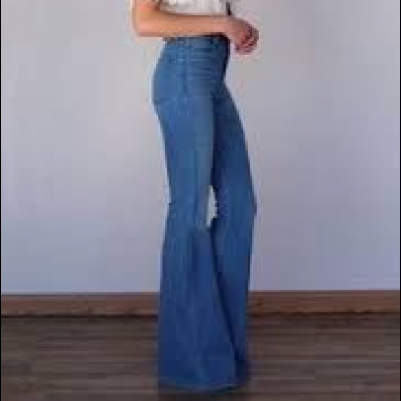 chelsea and violet flare jeans